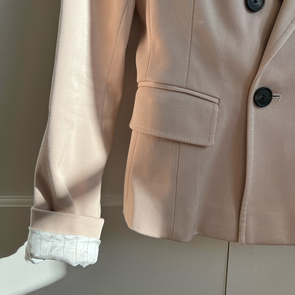 BOSS Jalarema Double Breasted Jacket, Size 4, Nude - Picture 6 of 11